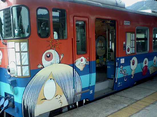 train_Kitar_train_Tottori_line_Tottori_prefecture