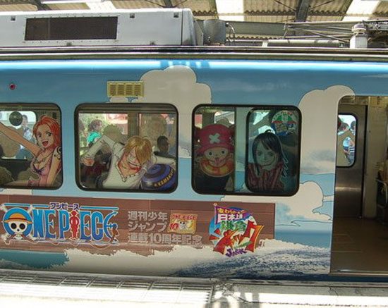train_One-Piece_ad_train_Enoshima_Electric_Railway